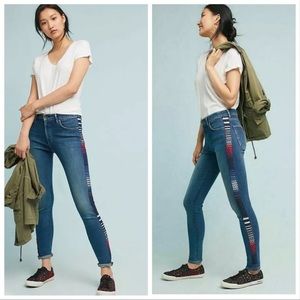 NWT Levi’s Anthropologie French Handloom High Rise Skinny Jeans 25 X 30